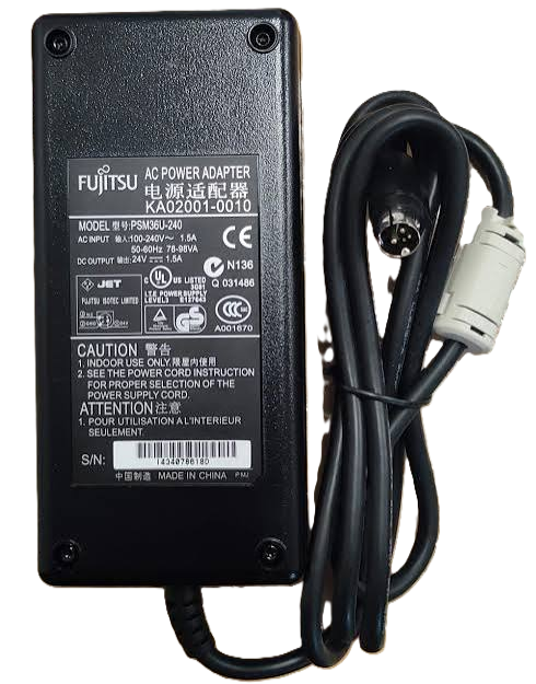 AC Adapter 24V/1.5A za POS pisač KA02001-0010 (PSM36U-240), KA02001-0012