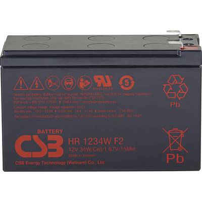 CSB Baterija 12V/9Ah, 