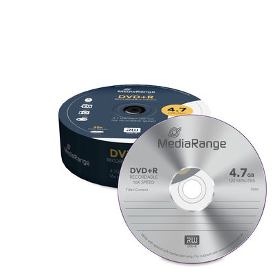 DVD+R MEDIJ Mediarange 1/25  225 / 298 , KDVD+RSP25