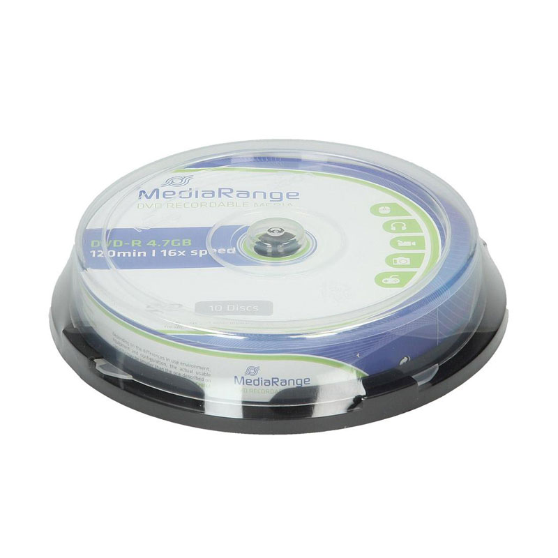DVD-R MEDIJ Mediarange 1/10  230 / 297 , KDVD-RSP10