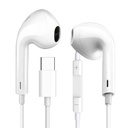 FIESTA Slušalice (earbuds) s mikrofonom, USB-C priključak,  BIJELE, FISEMW10