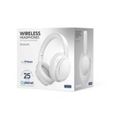 Platinet PHB086W Wireless Bluetooth Headphones with Microphone, White