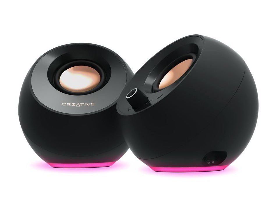 Creative Pebble Pro 2.0 BK USB C/BT/RGB, zvučnici, crni