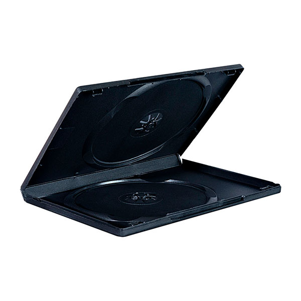 KUTIJA ZA DVD MEDIJ 1/2 CRNA 14mm , BOX12