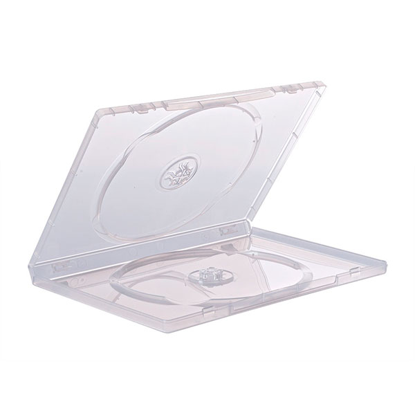 KUTIJA ZA DVD MEDIJ 1/2 PROZIRNA 14mm , BOX26-M/DA2CL