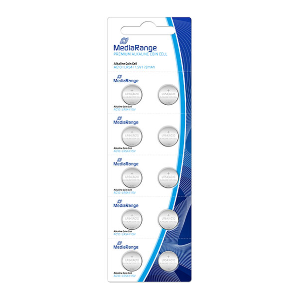 MediaRange AG10(LR54) alkalne baterije COIN 10kom, MRBAT112