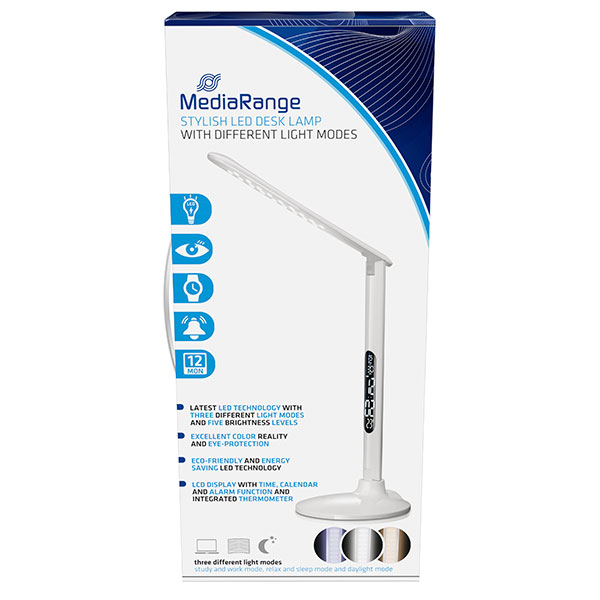 MediaRange LED STOLNA LAMPA, BIJELA, VELIKA   , MROS501