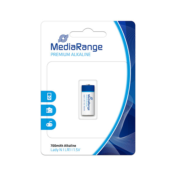 MediaRange Lady N(LR1) alkalne baterije 1kom , MRBAT116