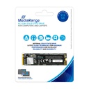 MediaRange M.2 2280 SSD, NVMe PCIe, 512GB, black , MR1032