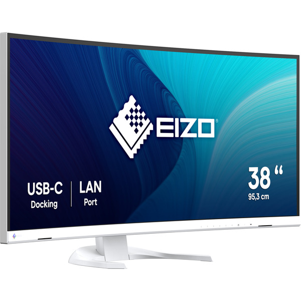 EIZO FlexScan EV3851X-WT, Monitor, 37,5", Ultrawide, 24:10, 3840x1600, 300 cd/sqm, IPS, USB-C, DP, 2xHDMI, white 