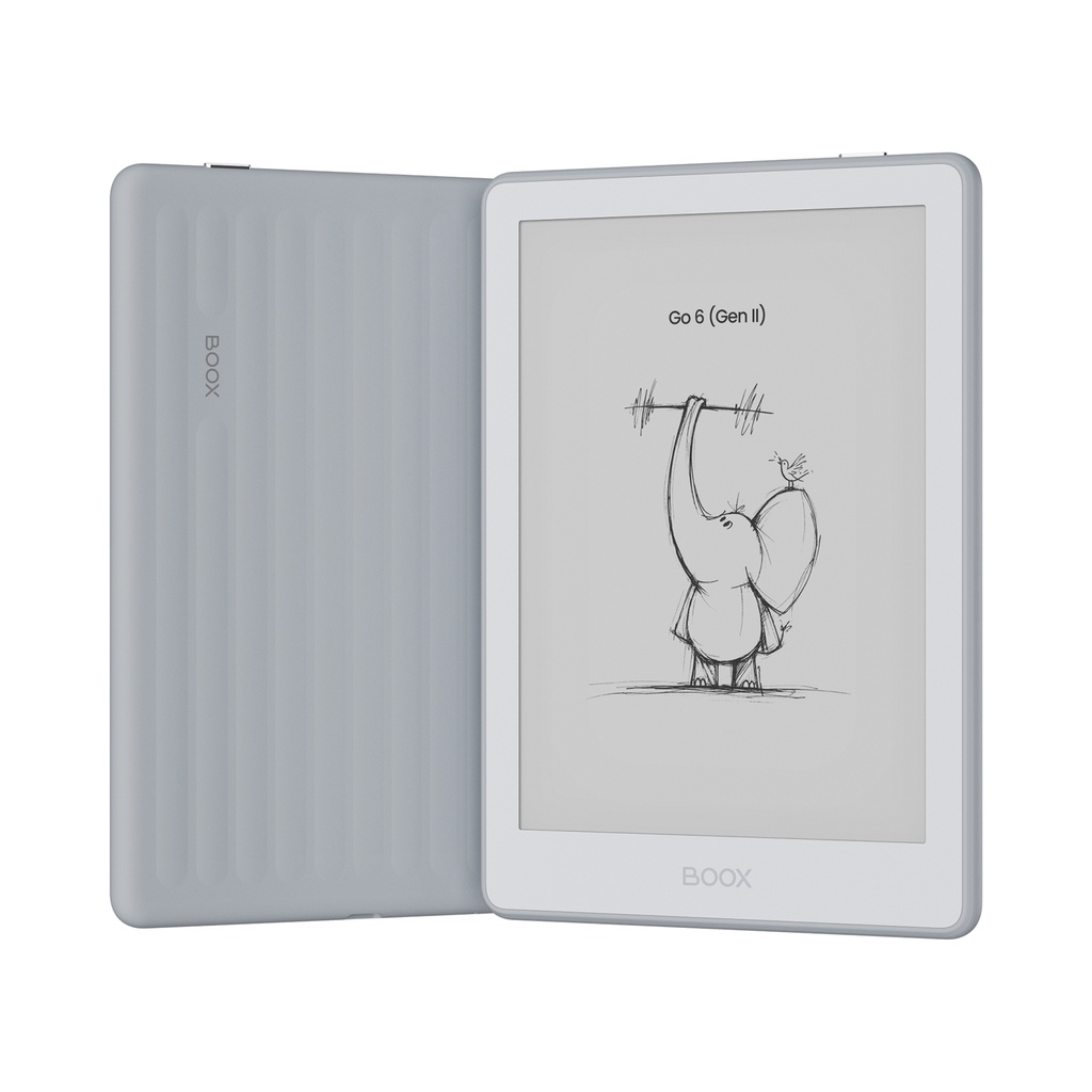 Boox Go 6" (Gen II) e-čitač, stone gray, OBG62SG