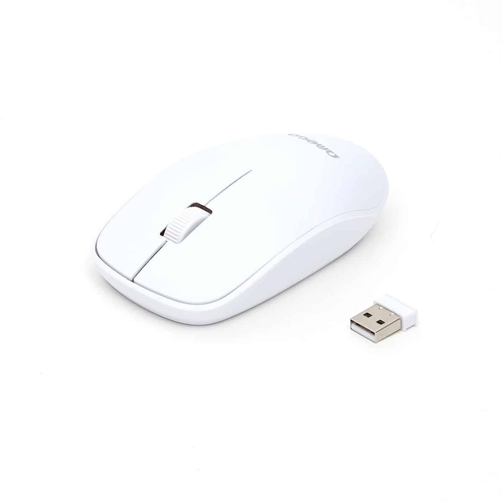 Omega MIŠ BEŽIČNI s 3 TIPKE, OPTIČKI, Bijeli , OM0420WW (42864)