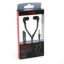 PLATINET IN-EAR EARPHONES + MIC SPORT BLACK , FH2112B
