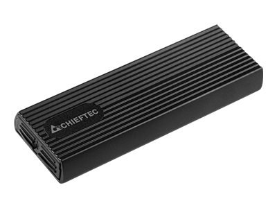 Chieftec CEB-M2C-TL, tool-less black aluminum  external box for NVMe/SATA M2 SSD,  ladica/enclosure