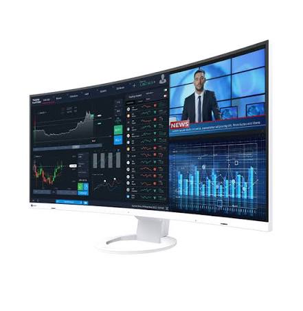 EIZO FlexScan EV3895 Monitor, 37,5", Ultrawide, 24:10,  UWQHD+ - bijeli, EV3895-WT