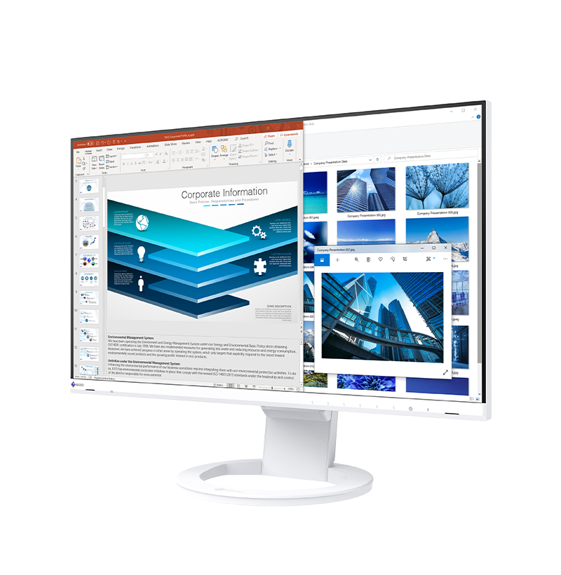 EIZO FlexScan EV2480 Monitor 24", 16:9, FHD - bijeli, EV2480-WT