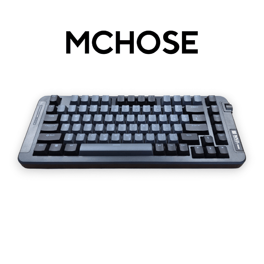 MCHOSE X75 Mechanical Keyboard, Black, 75%, X75-1A /HR znakovi/