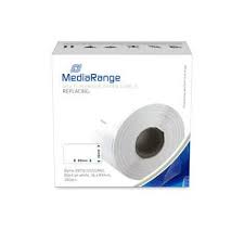 MediaRange Multi-purpose paper labels, for label printers using Dymo 99012/S0722400, permanent adhesive, 36x89mm, 260 pcs, black on white