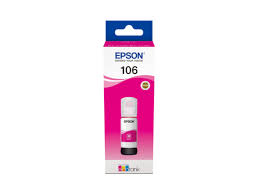 Epson Tinta 106 EcoTank Magenta pigment ink bottle