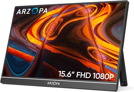 [92172106] Arzopa Monitor 15,6" A1 FHD 1080P Portable (bez zaštitne navlake) , 92172106