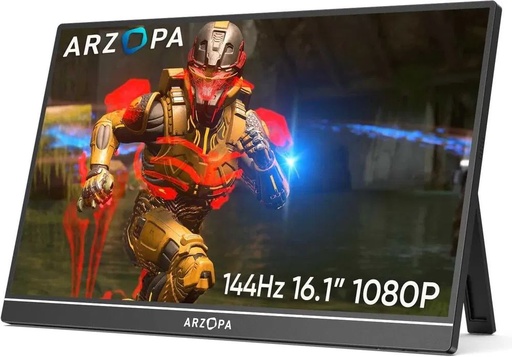 [92172103] Arzopa Monitor 16,1" Switch-Z1FC 144Hz Portable Gaming (bez zaštitne navlake) , 92172103