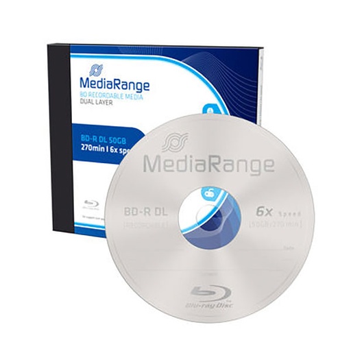 [49CDMV50] MEDIARANGE BLUE RAY DISK 50GB 6X , MR506