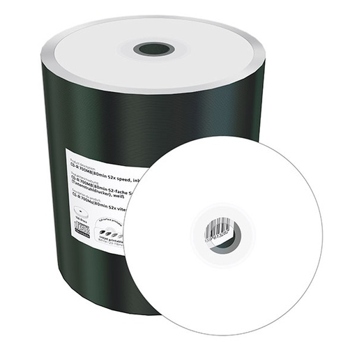 [49GOLD80] CD-R MEDIJ PRINTABLE MEDIARANGE SPINDLE (shrink)  1/100 , MR203-SHRINK