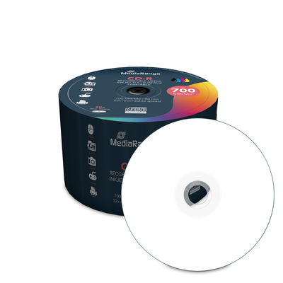 [49GOLD81] CD-R MEDIJ PRINTABLE MEDIARANGE SPINDLE (shrink) 1/50 , MR208