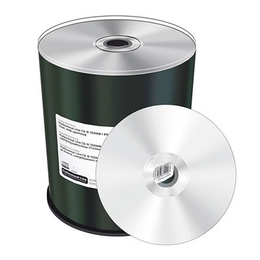 [49CDMVP0] CD-R MEDIJ SILVER PRINTABLE Mediarange CAKE 1/100 , MRPL502