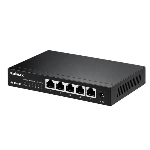 [GS-1005BE] Edimax 5-portni 2,5 Gigabit Desktop Network  Switch, GS-1005BE