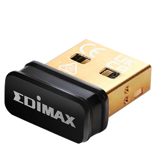 [516] Edimax N150 Wi-Fi 4 Nano USB Adapter, EW-7811UN V2