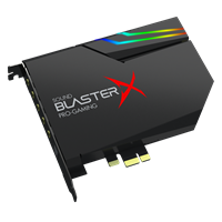 [70SB174000003] Creative SBX AE-5 Plus BK 