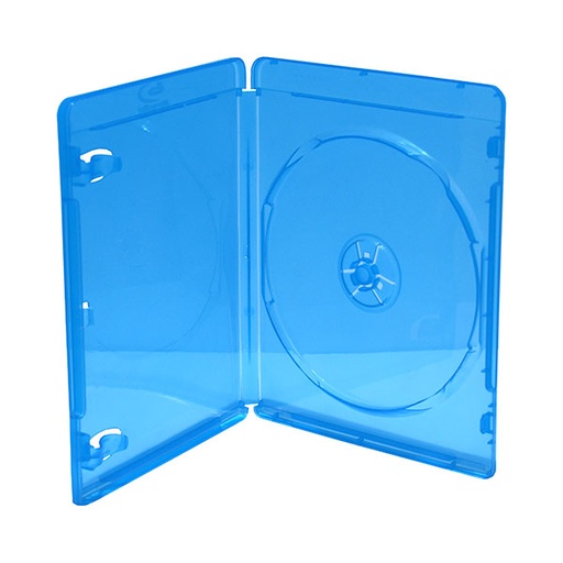 [35000004] MediaRange Blu-ray Case for 1 Disc, 11mm, Blue, BOX38