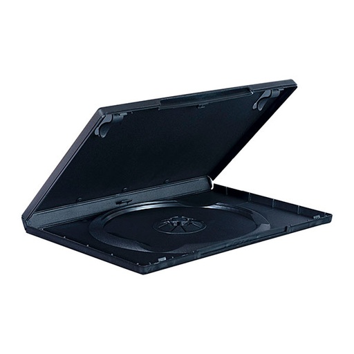 [35DVD0001] KUTIJA ZA DVD MEDIJ 1/1 CRNA 14mm , BOX11 / D1CZ