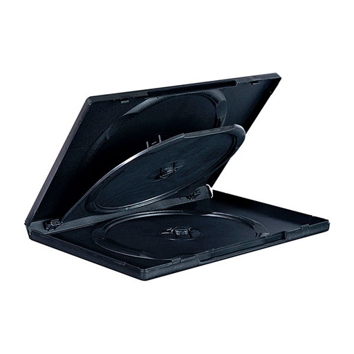 [35000003] KUTIJA ZA DVD MEDIJ 1/3 CRNA 14mm , BOX15