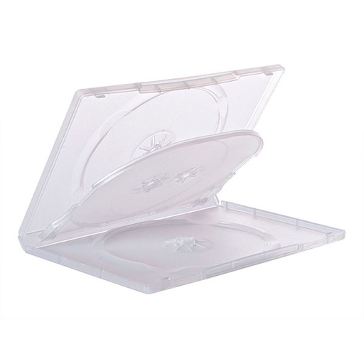 [12EP7944] KUTIJA ZA DVD MEDIJ 1/4 PROZIRNA 14mm , BOX17-T