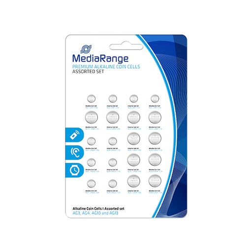 [15MRBAT119] MediaRange AG3/AG4/AG10/AG13 alkalne baterije coin 20kom , MRBAT119