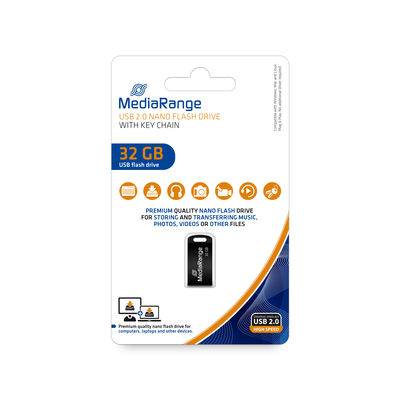 [81USB402] MediaRange MEMORIJA USB nano STICK, 32GB , MR922