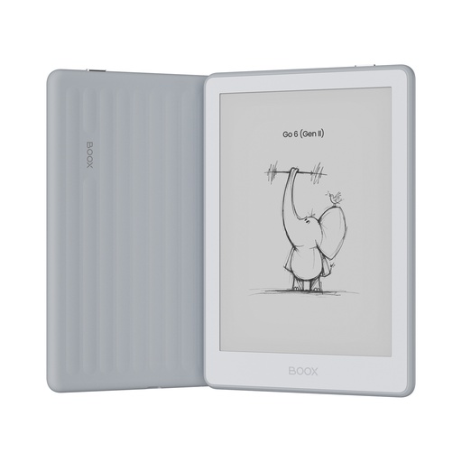 [OBG62SG] Boox Go 6" (Gen II) eReader, stone gray, OBG62SG
