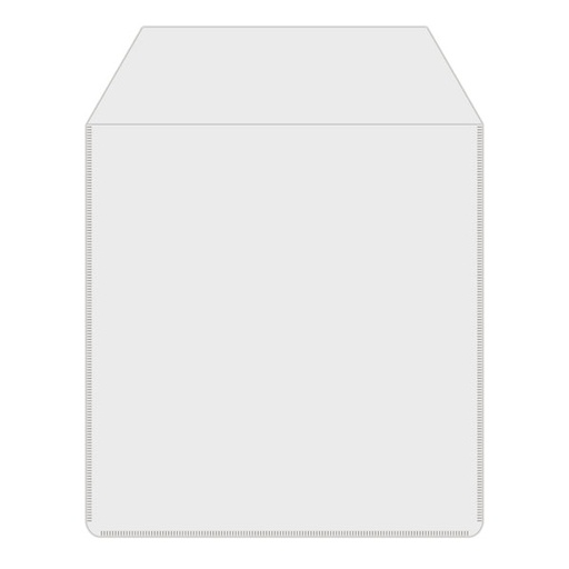 [12000100] PVC ETUI ZA CD/DVD MEDIJ S LJEPILOM (50kom) , BOX164