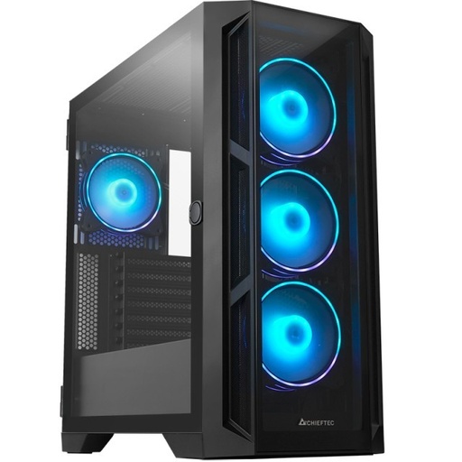 [GA-01B-TG-OP] Chieftec GA-01B-TG-OP, Apex EATX Gaming  Case, Glass, RGB Fans, W/O PSU, kućište