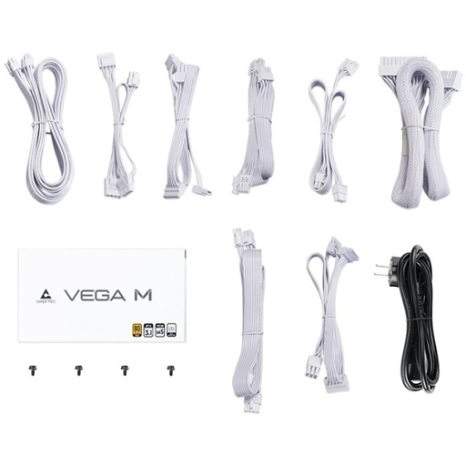 [PPG-1000-CW] Chieftec VEGA M White  PPG-1000-CW