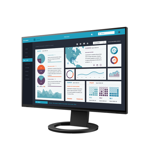 [EV2495BK] EIZO FlexScan EV2495 Monitor 24", 16:10, FHD - crni, EV2495-BK