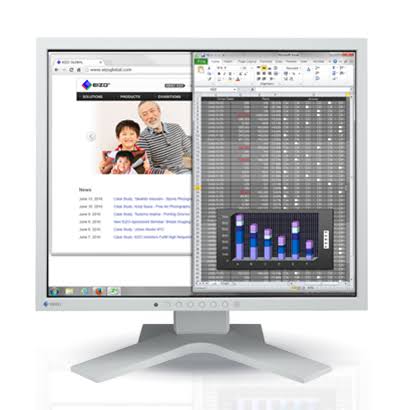 [S1934HGY] EIZO FlexScan S1934H Monitor 19", 5:4, SXGA - sivi, S1934H-GY