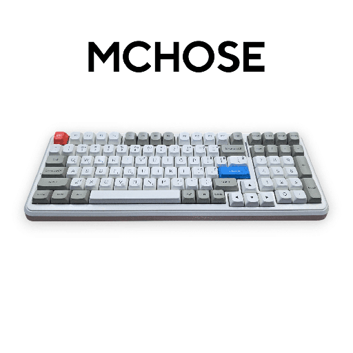 [83K99V211] MCHOSE K99 V2 Wireless Mechanical Keyboard, Retro White, 98%, MC-K99V2-11 /HR znakovi/