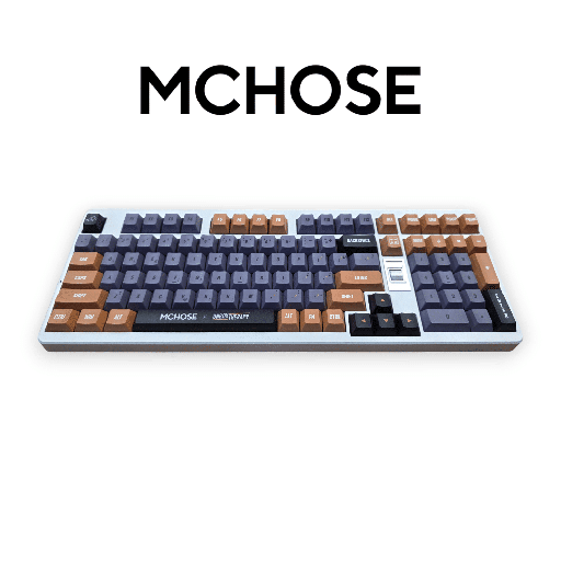 [83HWUT984] MCHOSE UT98 Retro Therapy Silent Peach V3 Switch, HW-UT98-4
