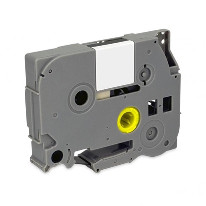 [MRBTZ751] MediaRange Label Tape Cartridge, Replacing Brother TZ-751/TZe-751, 24mm, 8m, Laminated and Permanent Adhesive, Black on Green