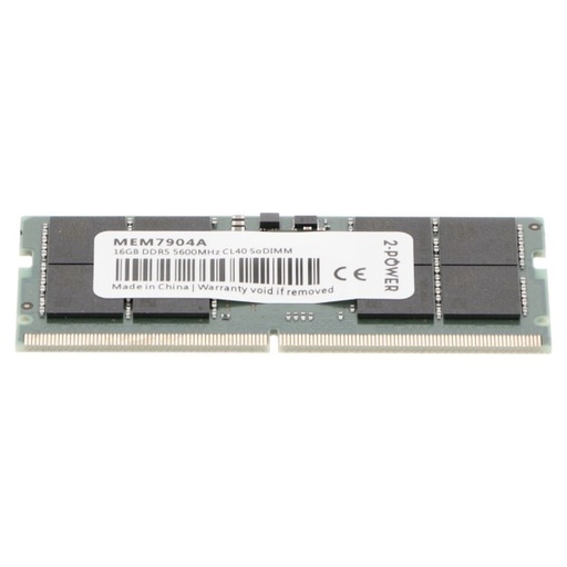 [MEM7904A] Memorija 2‑Power, DDR5,16GB, 5600MHz, CL40, SoDIMM, bulk , MEM7904A