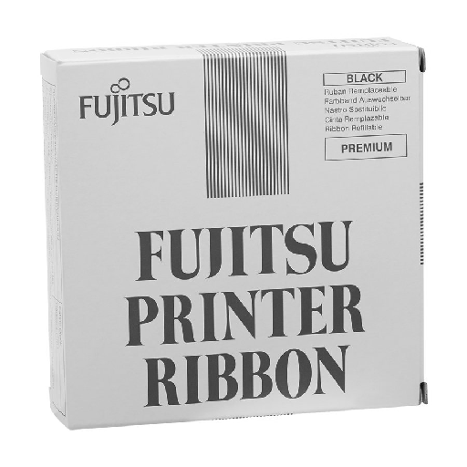 [12010938] Fujitsu Ribbon for DL 37xx/38xx/7400/9300/9400 Dot Matrix Printers, Black, 12010938