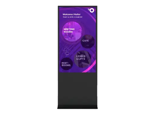 [12965CLTOUCHTOTEM] 65” CL Touch Totem, Freestanding Capacitive Display